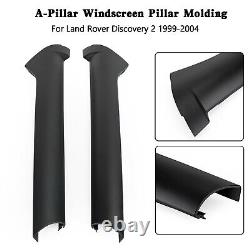 Pair Pare Brise Pilier Moldings Pour Land Rover Discovery 2 1999-2004 H8