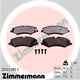 Plaquettes de frein 25022.985.2 ZIMMERMANN pour LAND ROVER DISCOVERY V