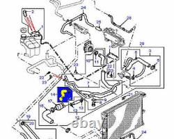 Pour Land Rover Discovery 2 TD5 Silicone Radiateur Tuyau de refroidissement