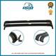 Pour Land Rover Discovery 3 & 4 L319 Cross Barres Toit Rail Rack Antivol Serrure