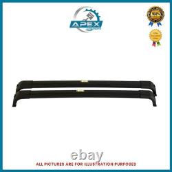 Pour Land Rover Discovery 3 & 4 L319 Cross Barres Toit Rail Rack Antivol Serrure