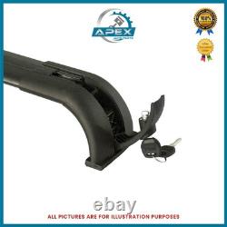 Pour Land Rover Discovery 3 & 4 L319 Cross Barres Toit Rail Rack Antivol Serrure
