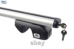 Pour Land Rover Discovery II SUV 98-05 Barres de Toit longitudinales ouvertes