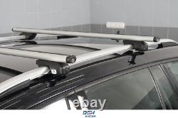 Pour Land Rover Discovery II SUV 98-05 Barres de Toit longitudinales ouvertes