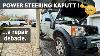 Power Steering Kaputt Repair Debacle Land Rover Discovery