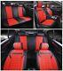 Premium Rouge & Noir Cuir Set Complet Housses de Siège pour Land Range Rover