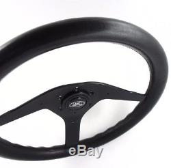 RAID 365mm cuir DIRECTION ROUE LAND ROVER DEFENDER 90 110 Discovery etc 8A