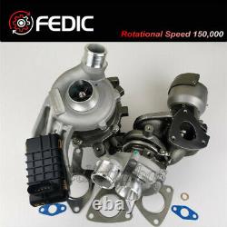 Twin Turbo 778400 778401 for Land Rover Discovery IV Jaguar XF 3.0 TDV6 2009