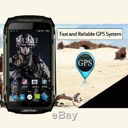 Waterproof 4G Rugged Smartphone LAND X2 ROVER Android 6 Quad Core Cell phone