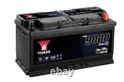 YUASA Batterie de démarrage pour WIESMANN MF4 Roadster pour MAYBACH 62 (240)